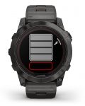 Смарт часовник Garmin - fēnix 7X Pro Sapphire Solar, 51mm, 1.4'', Titanium, черен - 4t