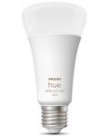 Смарт крушка Philips - Hue, 13.5W, E27, A67, dimmer - 2t