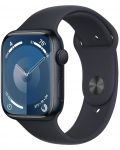 Смарт часовник Apple - Watch S9, 45mm, 1.9'', M/L, Midnight Sport - 2t