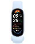 Смарт гривна Xiaomi - Smart Band 9, 22 mm, 1.62'', Arctic Blue - 1t