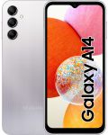 Смартфон Samsung - Galaxy A14, 6.6'', 4GB/128GB, сив - 1t