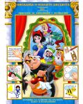 Снежанка и седемте джуджета (Приказки за оцветяване с апликации 4) + CD - 2t