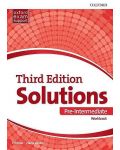 Solutions Pre-Intermediate Workbook (3rd Revised Edition) / Английски език - ниво A2: Учебна тетрадка - 1t