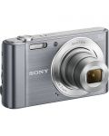 Фотоапарат Sony Cyber Shot DSC-W810 silver + Transcend 8GB micro SDHC UHS-I Premium (with adapter, Class 10) - 1t