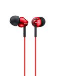 Слушалки Sony MDR-EX110LP - червени - 1t