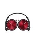 Слушалки с микрофон Sony MDR-ZX310AP - червени - 2t