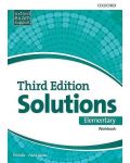 Solutions Elementary Workbook (3rd Revised Edition) / Английски език - ниво A1: Учебна тетрадка - 1t