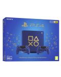 Sony PlayStation 4 Slim 500GB Days Of Play Blue Limited Edition + допълнителен Dualshock 4 контролер - 1t