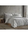 Спален комплект Via Bianco - Washed linen, светлосив - 1t