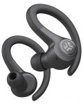 Спортни слушалки с микрофон JLab - Go Air Sport, TWS, сиви - 4t