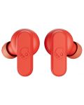 Спортни слушалки Skullcandy - Dime, TWS, червени - 1t