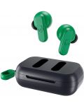 Спортни слушалки Skullcandy - Dime, TWS, зелени - 3t