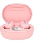 Спортни слушалки с микрофон Aiwa - EBTW-150PK, TWS, розови - 4t