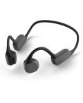 Спортни безжични слушалки Philips - TAA6606BK/00, черни - 1t