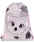 Спортна торба Bambino Premium Koala - С връзки - 1t