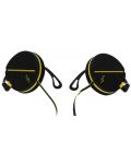Спортни слушалки T'nB - Sport Clip, черни/жълти - 1t