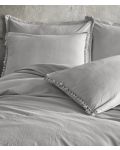 Спален комплект Via Bianco - Washed linen, светлосив - 3t