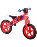 Дървено колело за баланс E&L Cycles - Спайдърмен, 12 инча - 1t
