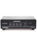 Сплитер VCom - DD134, VGA/4xVGA, черен - 2t