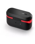 Спортни слушалки Philips - TAA7507BK/00, TWS, ANC, черни/червени - 4t