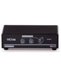 Сплитер VCom - DD132, VGA/2xVGA, черен - 2t
