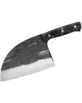 Сръбски нож на главния готвач Samura - Madbull Алмазан, 18 cm, карбонова дръжка - 2t