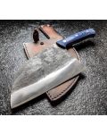 Сръбски нож на главния готвач Samura - Madbull Алмазан, 18 cm, синя дръжка - 4t