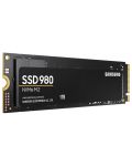 SSD памет Samsung - 980, 1TB, M.2, PCIe - 4t