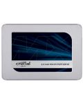 SSD памет Crucial - MX500, 2TB, 2.5, SATA III - 1t