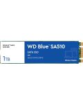 SSD памет Western Digital - Blue, 1TB, M.2, SATA III - 1t