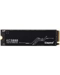 SSD памет Kingston - SKC3000S/512G, 512GB, M.2, PCIe - 1t