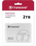 SSD памет Transcend - SSD225S, 2TB, 2.5'', SATA III - 3t