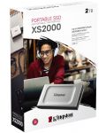 SSD памет Kingston - XS2000, 2TB, USB 3.2 - 3t