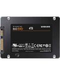 SSD памет Samsung - 860 EVO, 4TB, 2.5'', SATA III - 2t