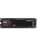 SSD памет Samsung - 990 PRO, 2TB, M.2, PCIe - 1t
