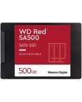 SSD памет Western Digital - Red SA500, 500GB, 2.5 '', SATA III - 1t