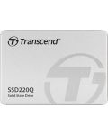 SSD памет Transcend - SSD220Q, 500GB, 2.5'', SATA III - 3t