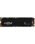 SSD памет Crucial - P3, 500GB, M.2, PCIe - 1t