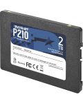 SSD памет Patriot - P210, 2TB, 2.5'', SATA III - 1t