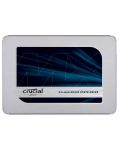 SSD памет Crucial - MX500, 500GB, 2.5'', SATA III - 1t