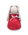 Плюшена играчка Budi Basa - Зайка Ми, с рокличка и дива ягодка, 25 cm - 4t