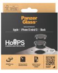 Стъклен протектор за камера PanzerGlass - Hoops, iPhone 13/13 mini, черен - 4t