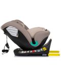 Столче за кола Chipolino - Supreme, 360°, IsoFix, i-Size, 40-150 cm, макадамия - 10t