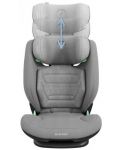 Столче за кола Maxi-Cosi - Rodifix Pro 2, IsoFix, I-Size, 100-150 cm, Authentic Grey - 7t
