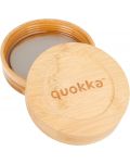 Стъклен буркан за храна Quokka Deli - Wood Grain, 820 ml - 2t