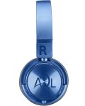 Безжични слушалки с микрофон AQL - Helios, сини - 1t