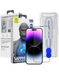 Стъклен протектор Blueo - Sapphire Screen Protector, iPhone 14 Pro Max - 1t