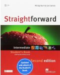 Straightforward Intermediate 2nd Edition: Student's Book with Practice Online access and eBook / Английски език - ниво B1+ (Учебник + онлайн ресурси) - 1t