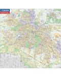 Стенна административна карта на София (1:8 000) - 1t