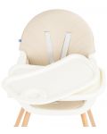 Стол за хранене KikkaBoo - Nutri Wood, Beige - 5t